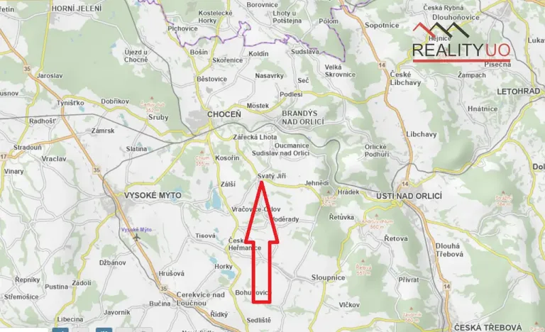 Prodej rodinného domu, Svatý Jiří, 99 m2