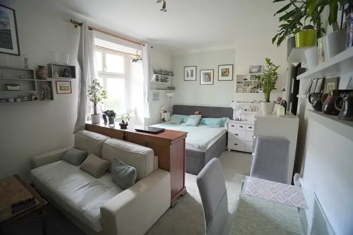 Prodej bytu 1+kk, Praha - Vršovice, Ruská, 39 m2