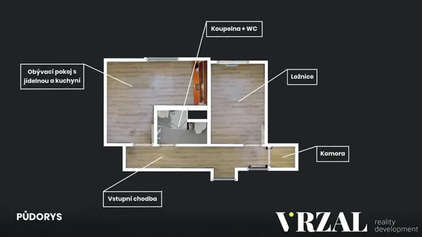 Pronájem bytu 2+kk, Plzeň, Francouzská třída, 33 m2