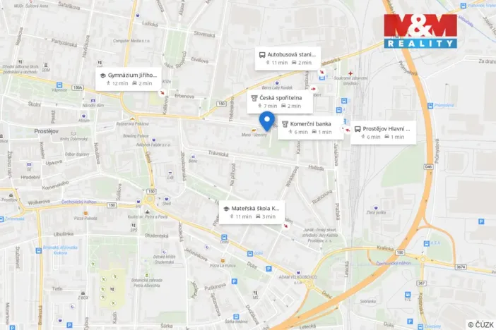 Prodej činžovního domu, Prostějov, Svatoplukova, 410 m2