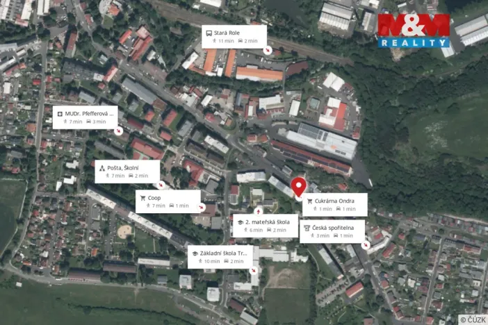 Prodej bytu 3+1, Karlovy Vary - Stará Role, Závodu míru, 73 m2