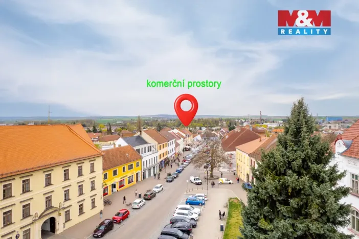Pronájem obchodního prostoru, Slavkov u Brna, Palackého náměstí, 71 m2