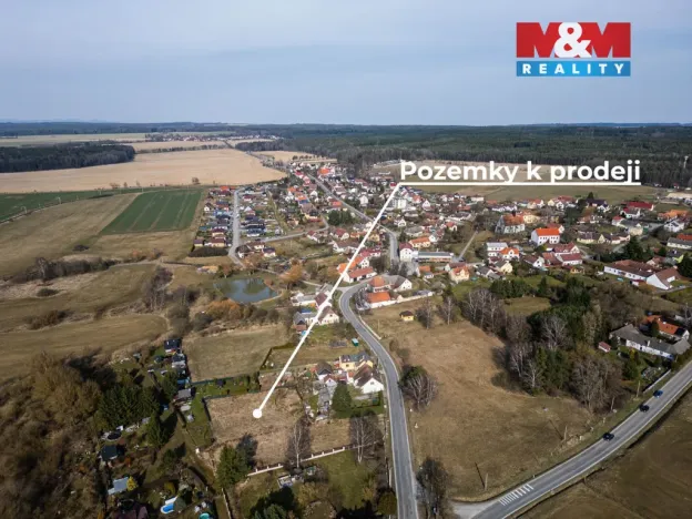Prodej pozemku pro bydlení, Sudoměřice u Bechyně, 1069 m2