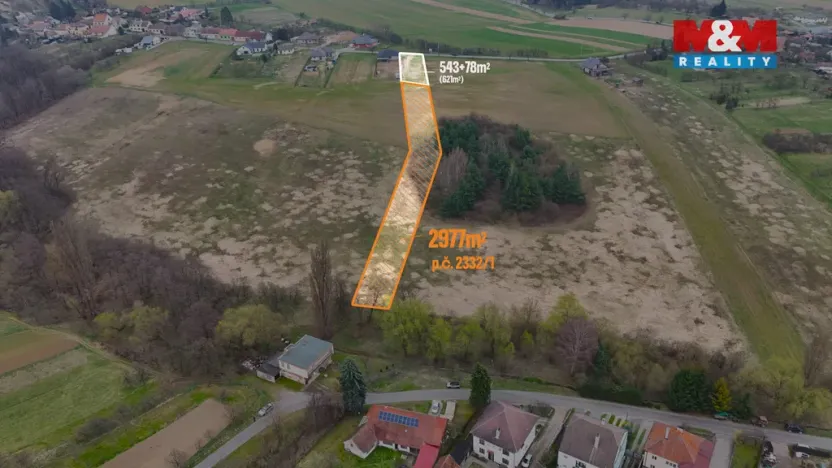 Prodej pozemku pro bydlení, Vřesovice, 3598 m2