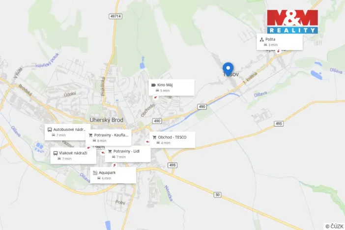 Prodej chaty, Uherský Brod - Těšov, 18 m2