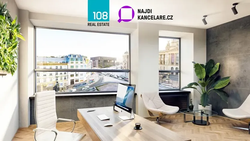 Pronájem kanceláře, Praha - Nové Město, Václavské náměstí, 652 m2