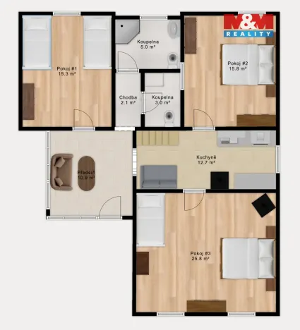 Prodej rodinného domu, Stříbřec - Libořezy, 197 m2