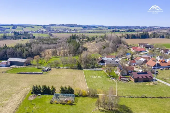 Prodej pozemku pro bydlení, Horní Krupá, 1818 m2