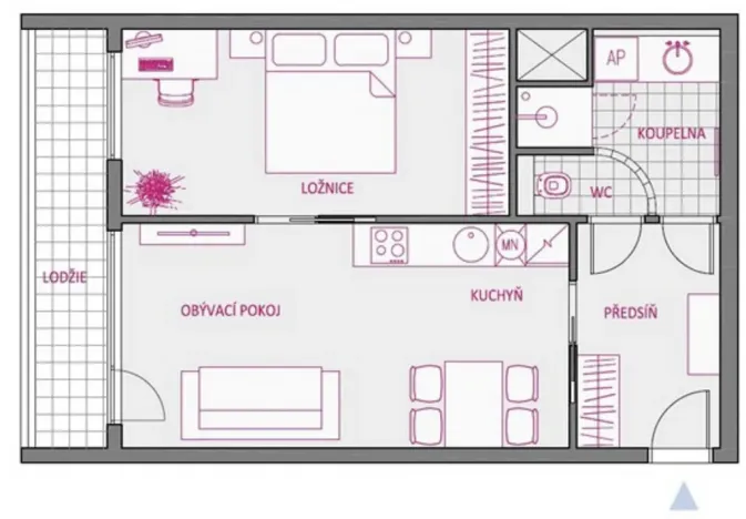 Prodej bytu 1+1, Praha - Stodůlky, Archeologická, 53 m2