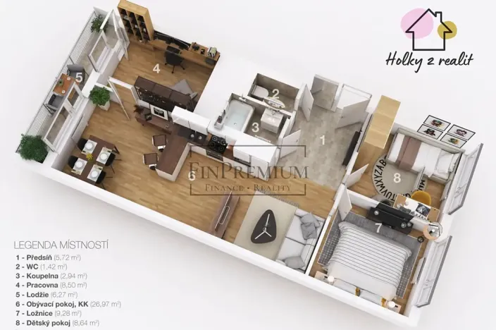 Prodej bytu 4+kk, Brandýs nad Labem-Stará Boleslav, Lipová, 70 m2