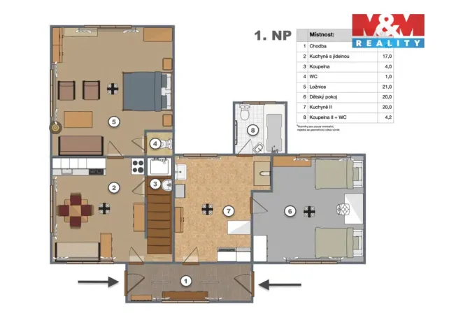 Prodej zemědělské usedlosti, Sedlec-Prčice - Malkovice, 170 m2