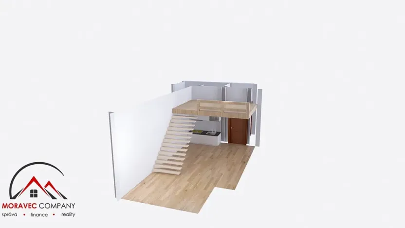 Pronájem bytu 1+kk, Ostrava, Palackého, 26 m2