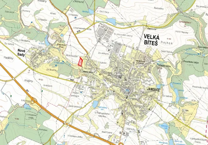 Prodej pole, Velká Bíteš, 12284 m2