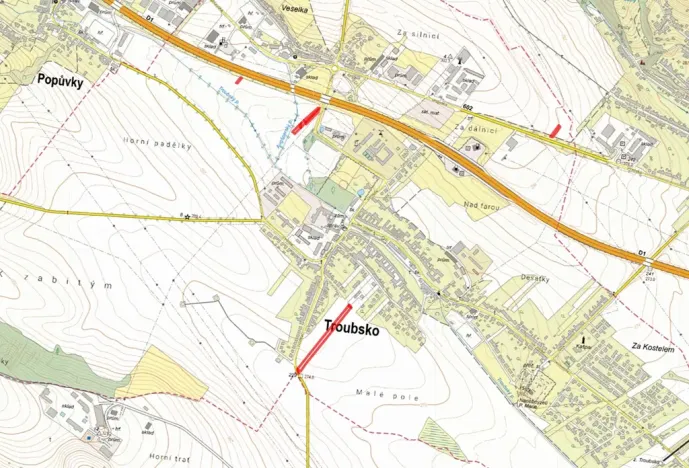 Prodej pole, Troubsko, 8162 m2