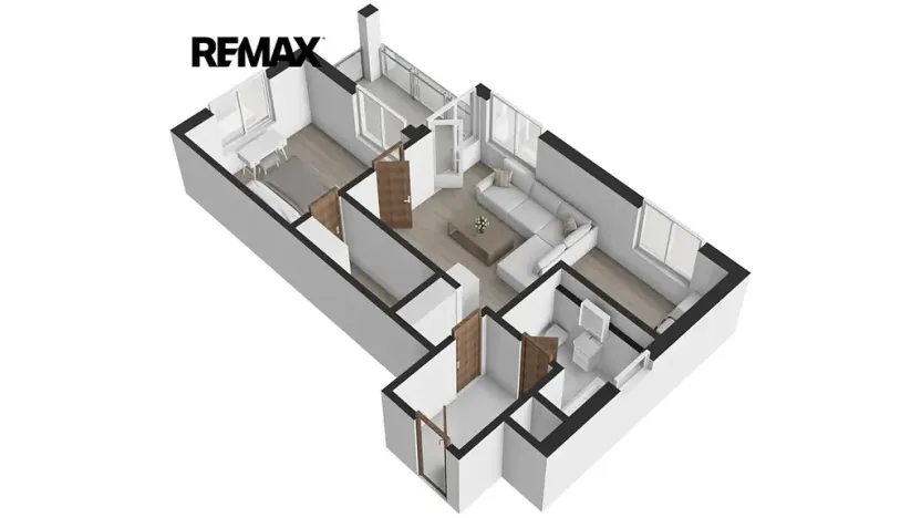 Prodej bytu 2+kk, Praha - Hlubočepy, Hugo Haase, 55 m2