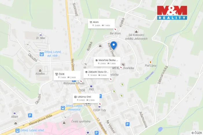 Prodej bytu 3+1, Orlová - Lutyně, Karla Dvořáčka, 71 m2