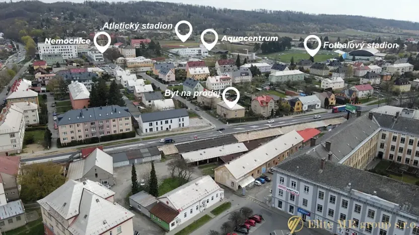 Prodej bytu 2+1, Šternberk, Husova, 59 m2