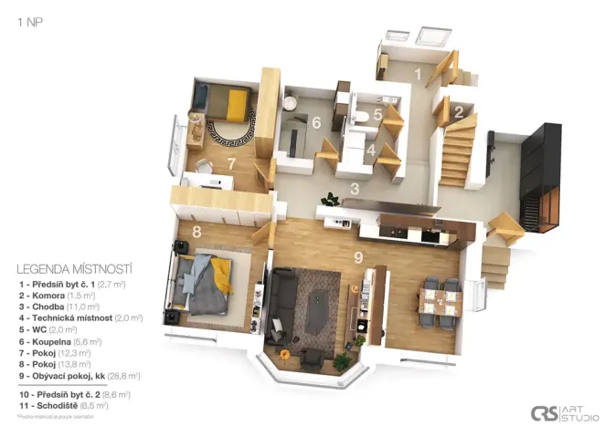 Prodej rodinného domu, Hodslavice, 211 m2