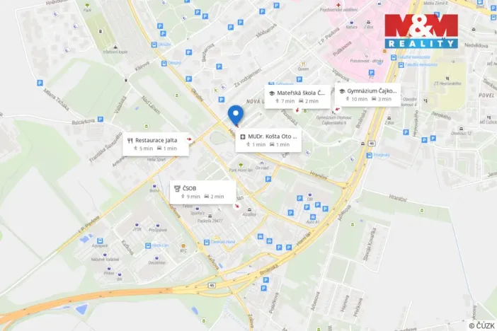 Prodej bytu 1+1, Olomouc - Nová Ulice, I. P. Pavlova, 35 m2