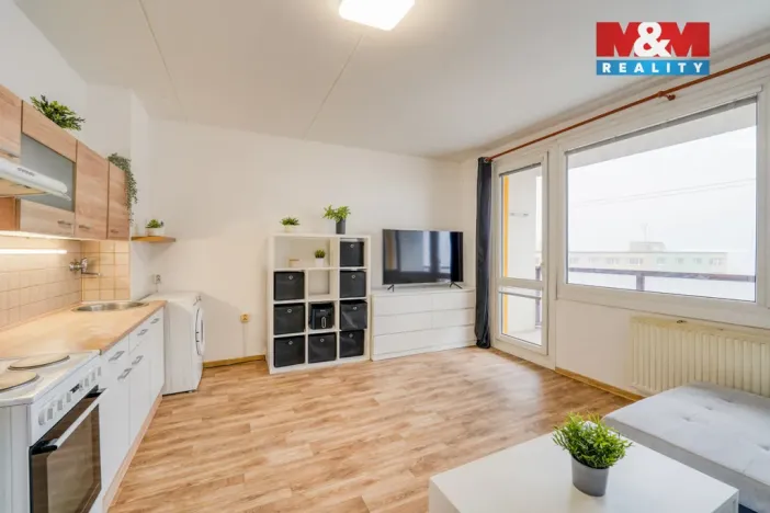 Pronájem bytu 1+kk, Plzeň - Severní Předměstí, Sokolovská, 27 m2