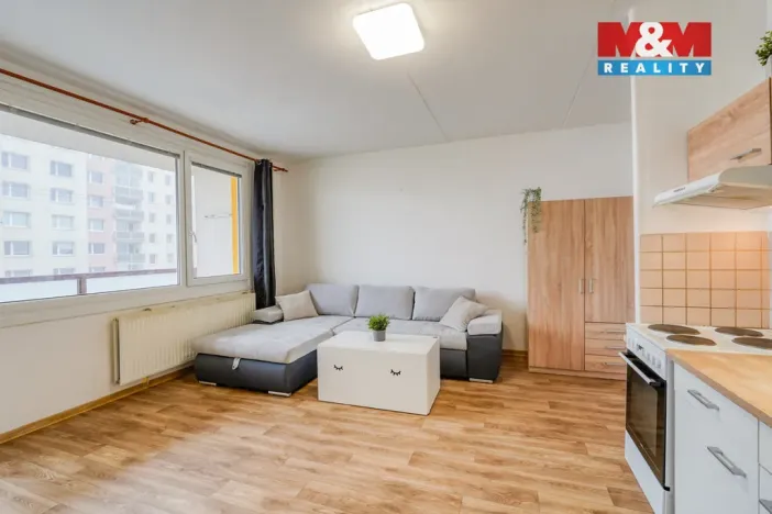 Pronájem bytu 1+kk, Plzeň - Severní Předměstí, Sokolovská, 27 m2