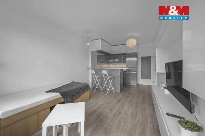 Prodej bytu 1+kk, Praha - Hostavice, U Hostavického potoka, 33 m2