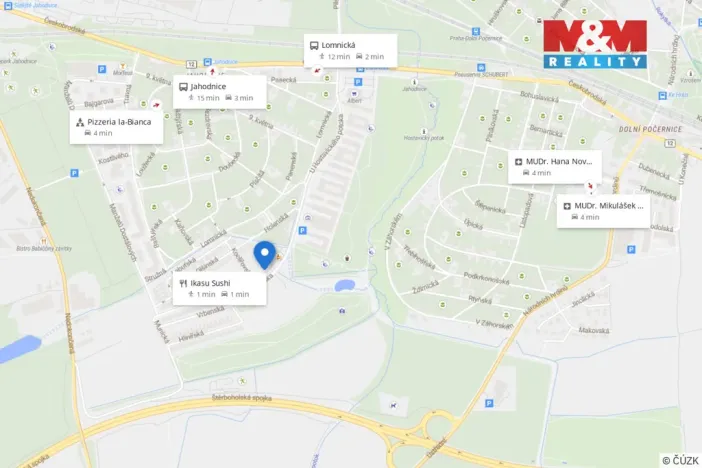 Prodej bytu 1+kk, Praha - Hostavice, U Hostavického potoka, 33 m2