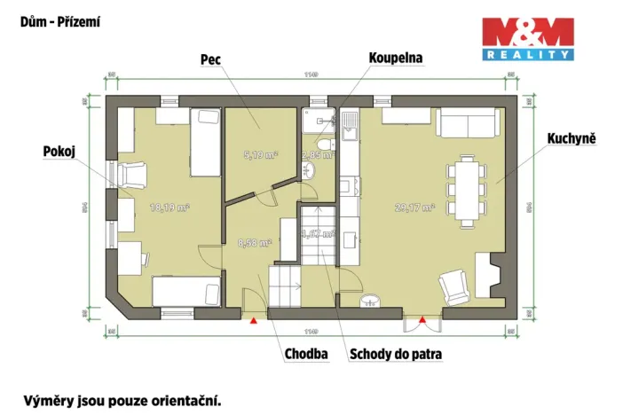 Prodej chalupy, Úněšov - Vojtěšín, 120 m2
