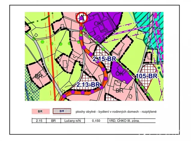 Prodej pozemku pro bydlení, Lučany nad Nisou, 1528 m2