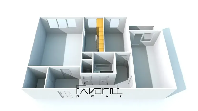 Prodej bytu 3+1, Ostrava, náměstí Václava Vacka, 71 m2