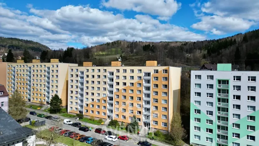 Pronájem bytu 1+1, Desná, Poštovní, 36 m2