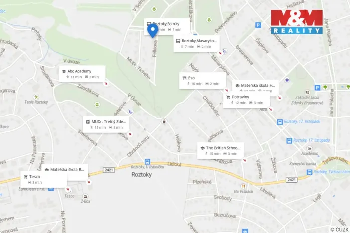 Prodej rodinného domu, Roztoky, Felklova, 120 m2