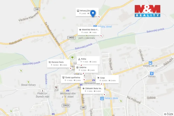 Pronájem bytu 2+kk, Velvary, U Cukrovaru, 48 m2