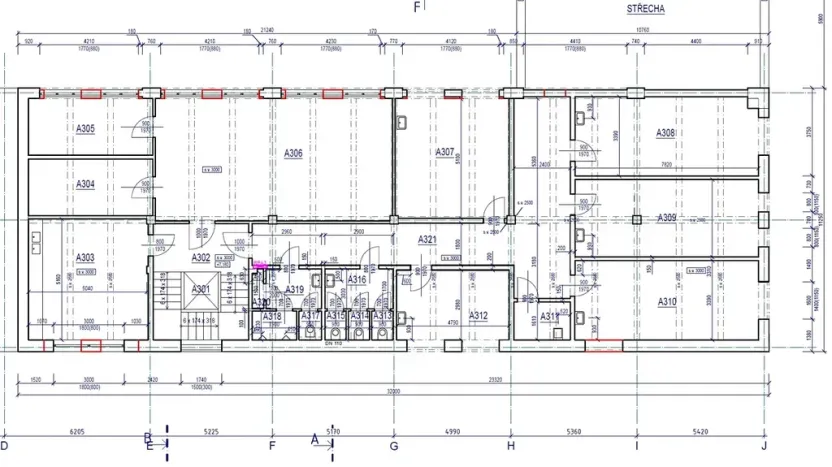 Pronájem kanceláře, Židlochovice, Nádražní, 26 m2
