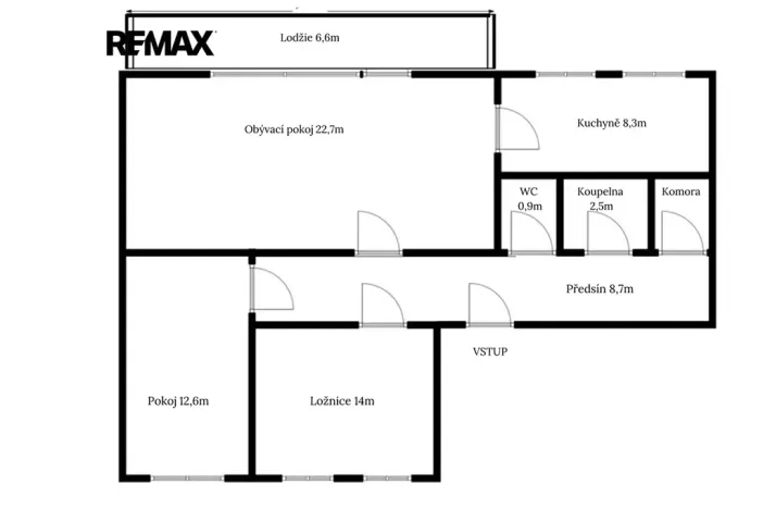 Prodej bytu 3+1, Praha - Veleslavín, José Martího, 69 m2