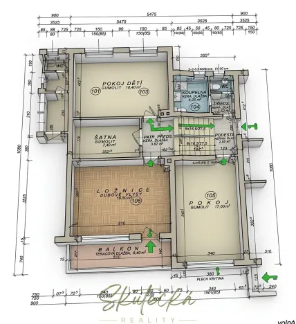 Prodej rodinného domu, Kostice, 185 m2