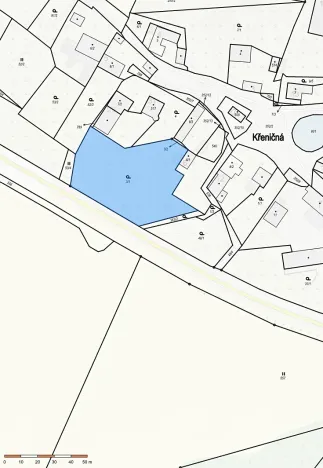 Prodej pozemku pro bydlení, Chotilsko, 2807 m2