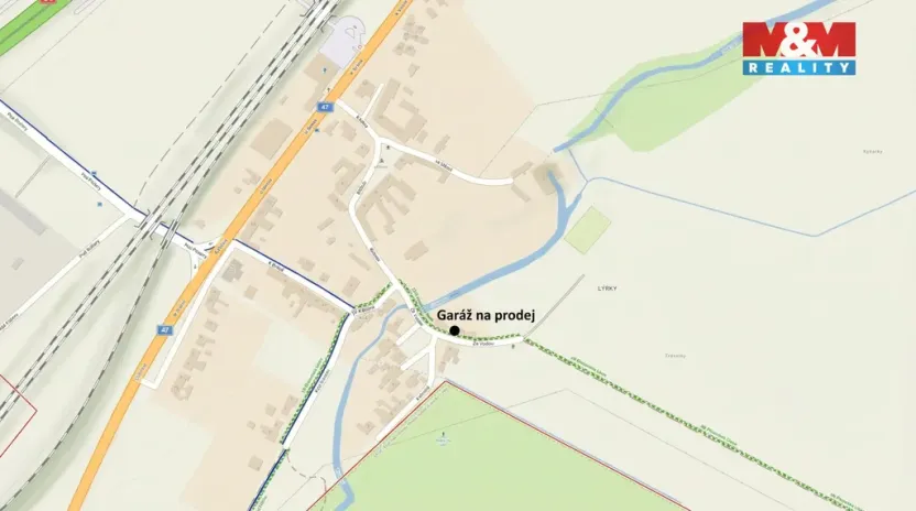 Prodej garáže, Přerov - Přerov IX-Lýsky, 18 m2