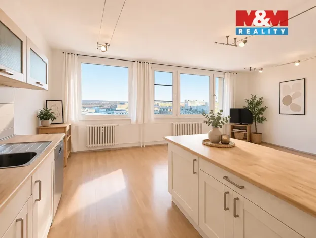 Pronájem bytu 3+kk, Praha - Braník, Vrbova, 63 m2