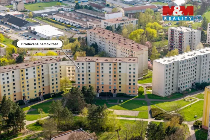 Prodej bytu 3+1, Ústí nad Labem - Krásné Březno, Anežky České, 78 m2