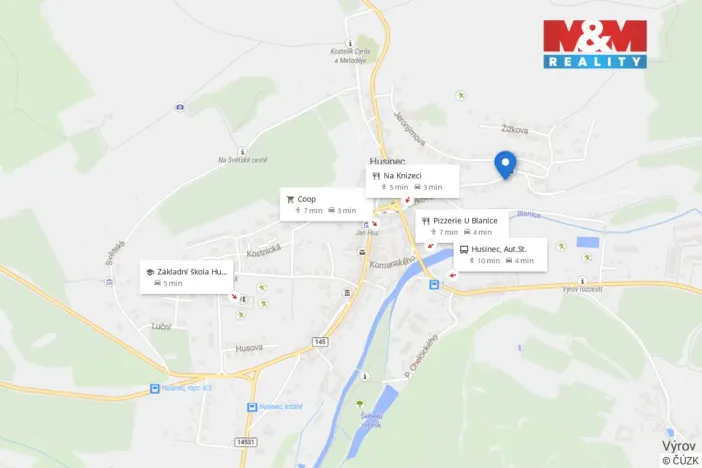 Prodej rodinného domu, Husinec, Žižkova, 101 m2