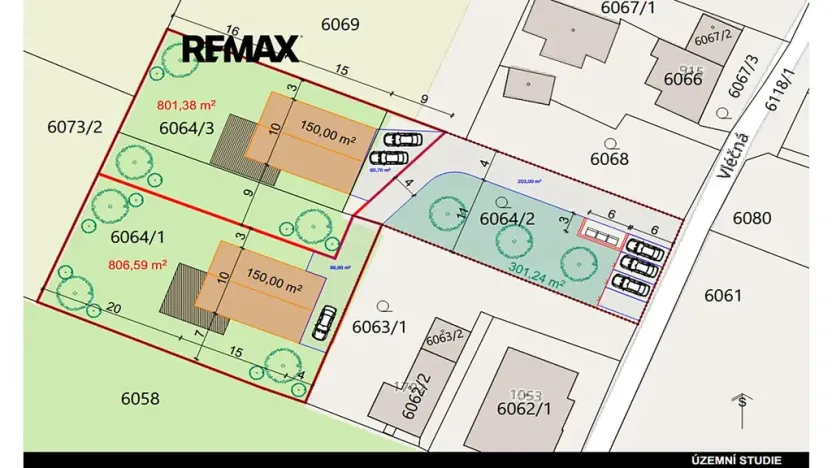 Prodej pozemku pro bydlení, Rychvald, 1053 m2