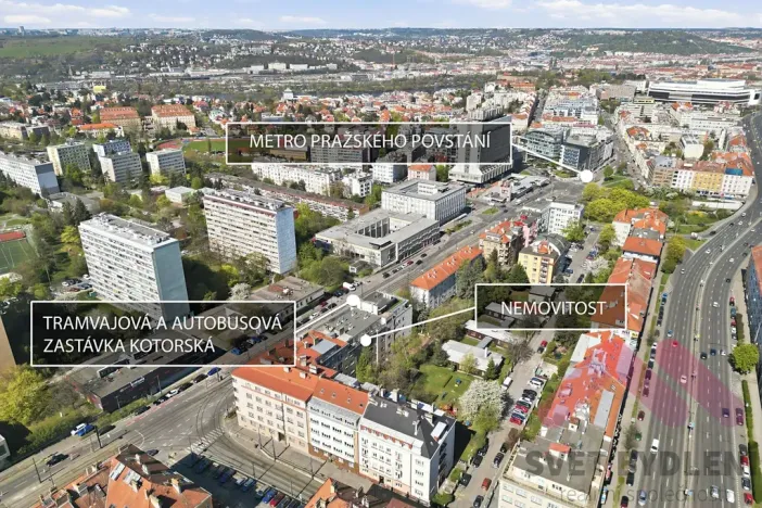 Pronájem bytu 3+1, Praha - Nusle, Na Pankráci, 89 m2