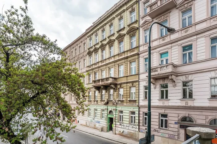 Prodej bytu 2+kk, Praha - Smíchov, Hořejší nábřeží, 47 m2