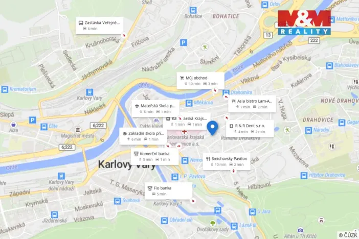 Prodej bytu 3+1, Karlovy Vary - Drahovice, Americká, 92 m2