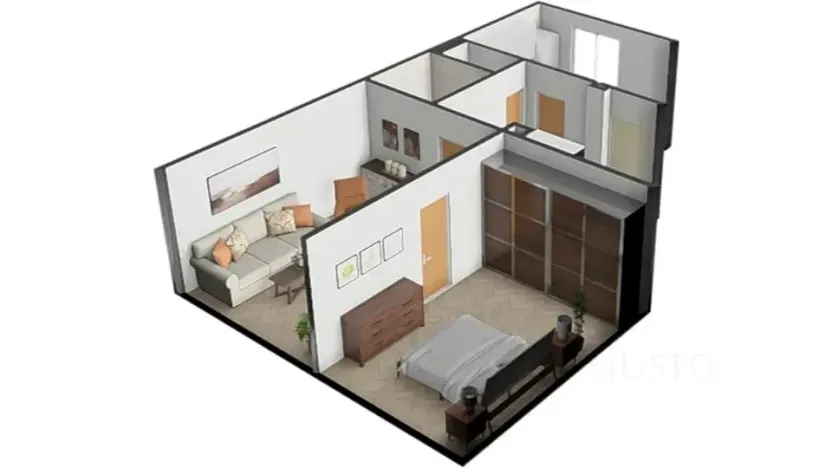 Prodej bytu 2+1, Písek, Šafaříkova, 52 m2