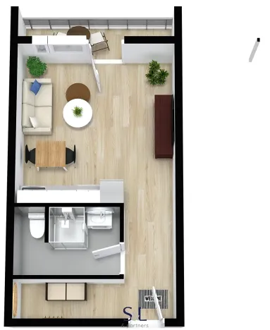 Prodej bytu 1+kk, Nový Bor, Svojsíkova, 29 m2