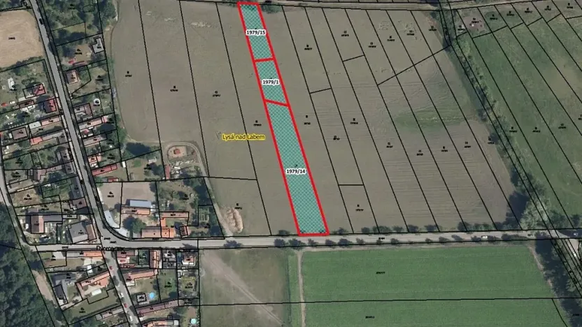 Prodej pole, Lysá nad Labem, 4582 m2