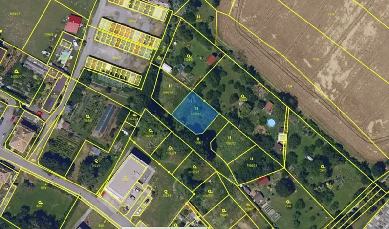 Dražba pozemku pro bydlení, Skuteč, Havlíčkova, 477 m2