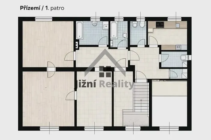 Prodej rodinného domu, České Velenice, Komenského, 450 m2